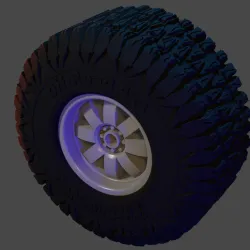 HotWheels off-road wheel