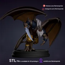 Hudson full figure / Gargoyles fanart