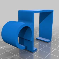 Ikea desk (Thyge) cable holder