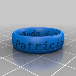 João gaiao Patricia  Engraved Rings