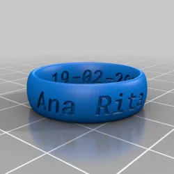 João gaiao Rita Customized Engraved Rings
