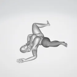 Karine - Figurine of a beautiful sexy naked girl