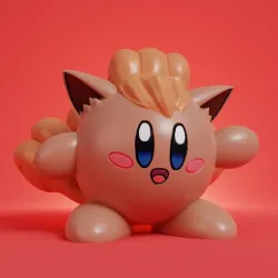 Kirby Vulpix - Pokemon