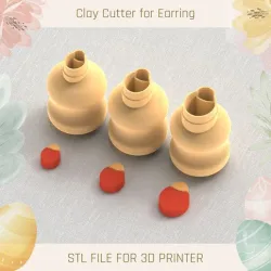 Ladybug Easter Mini Clay Cutter