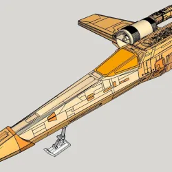 Landing Gears for X Wing