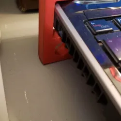 Laptop stand.
