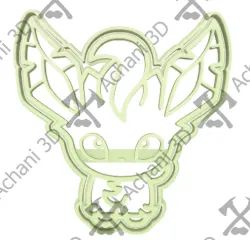 Leafeon -Cookie Cutter