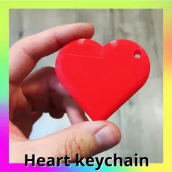 Love Heart 3D STL models - keychain gift for women - hearts ornament pendant anniversary couple - STL 3D Model - file for 3D printing bundle