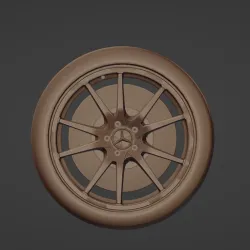 Mercedes-Benz AMG GTR  Wheels