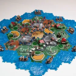 [MERCHANT]Catan compatible hex tiles! FDM and RESIN models (74 files together including lychee files for resin)