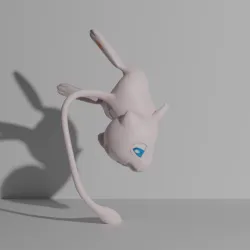 Mew pokemon 3D print model