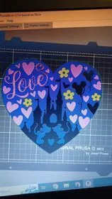 Mickey and Minnie Castle Heart Decor / Wall Decor / Cake topper / Gift