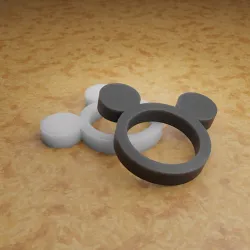 Mickey mouse ring