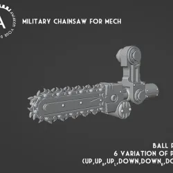 Military Chain saw of Mech