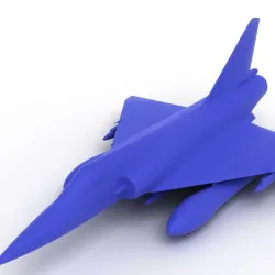 Mirage 2000 - 3d print model