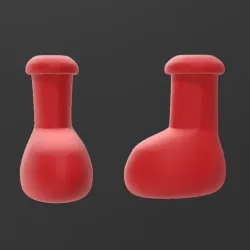 MSCHF Big Red Boot