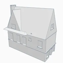 N scale house