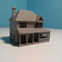 N-Scale House 'Syracuse I' 1:160 Scale STL Files