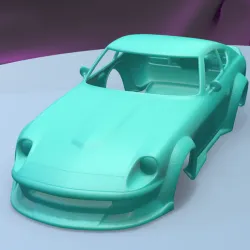 NISSAN DATSUN 280Z (1/24) printable car body