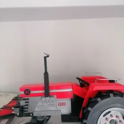 Open RC Tractor silencer