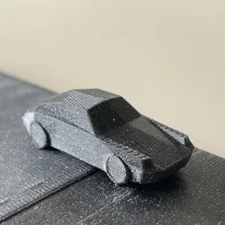 P11 - tiny satisfying lowpoly sportscar inspired by Porsche 911 for Landscapes and City Models