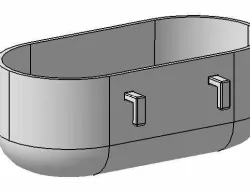 Pegboard Basket fits IKEA Skadis