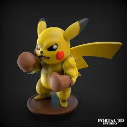 PIKACHU / boxing