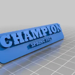 Ping Pong Trophy