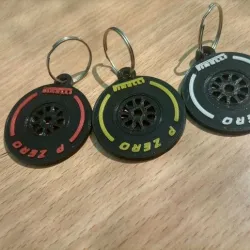 Pirelli F1 Keychain