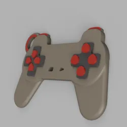 PlaystationX Controller   Keychain