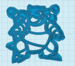 Pokemon: Blastiose Cookie Cutter