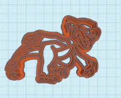 Pokemon: Charmeleon Cookie Cutter