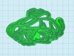 Pokemon: Gigantamax Venusaur Cookie Cutter