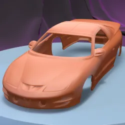 PONTIAC FIREBIRD TRANS AM 1998 (1/24) printable car body