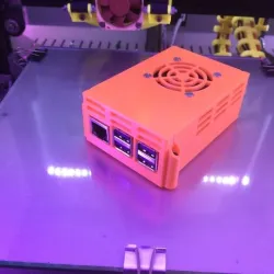 Raspberry Pi(2-3) case with 40mm fan