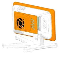 Raspberry Pi touch screen case 7"