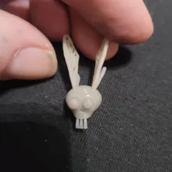 Rat Fink flea skull