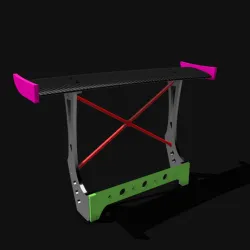 RC 1:10 Rear Spoiler Drift Car GT Wing Rocket Bunny