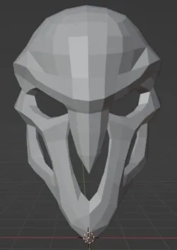 REAPER MASK [LOW POLY]