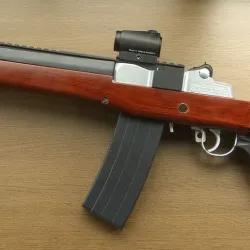 REAR RAIL MOUNT FOR MINI14 SHELL EJECTION TOY