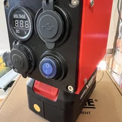Red Box Ozito Charger Block
