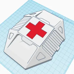 Red cross Halo Medkit top V.1