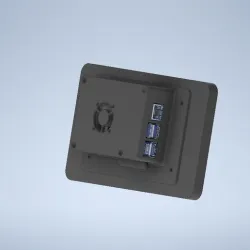 RPi4  case with 7'' dsiplay