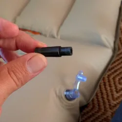 Schrader (Bicycle Pump) to Pool Float Valve Adapter