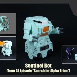 Sentinel Bot from Transformers G1 Episode "Search for Alpha Trion"