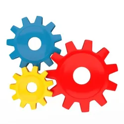 Setting Icon Cartoon