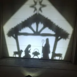 Shadow Box for Nativity scene