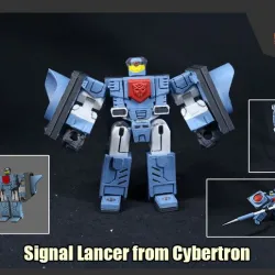Signal Lancer from Transformers Cybertron
