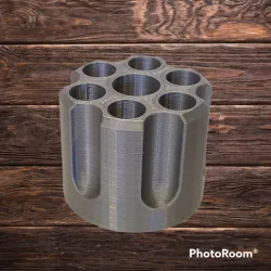 Six shooter Pen / 510 thread vape stand display and organizer