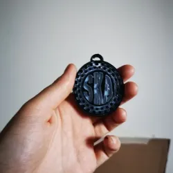 SKA Music Keychain